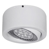 Spot Plafon Monovolumen Movil 411 Blanco Apto Ar111 Led