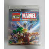 Lego Marvel Super Heroes Ps3 Mídia Física Completo C/ Manual