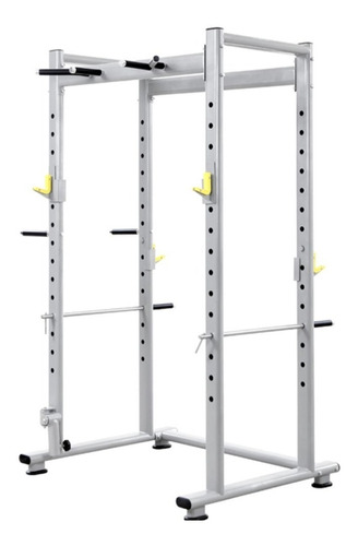 Squat Rack Tipo Jaula Sentadillas Dominadas Gym Profesional