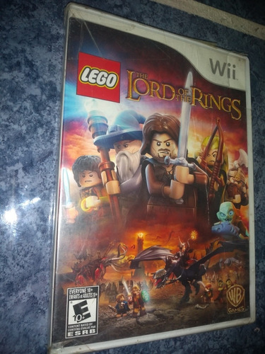 Nintendo Wii Wiiu Video Juego Lego Lord Of The Rings Cerrado