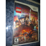 Nintendo Wii Wiiu Video Juego Lego Lord Of The Rings Cerrado