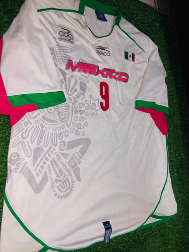 Jersey México Atlética 9 Omar Bravo Juego Olímpicos Talla Xl