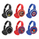 Fone Infantil Buetooth Headset Heróis Vingadores Sem Fio