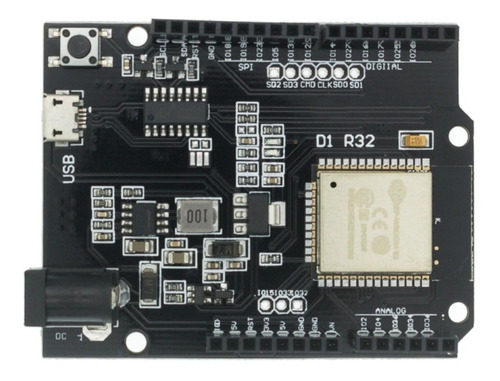 Wemos D1 Esp32 R32 Wifi + Bluetooth 4mb Flash 