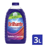 Sabão Líquido Brilhante Limpeza Total 3l