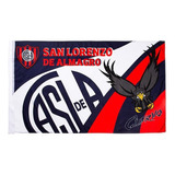 Bandera Futbol San Lorenzo Licencia Oficial Estampa Cuervo
