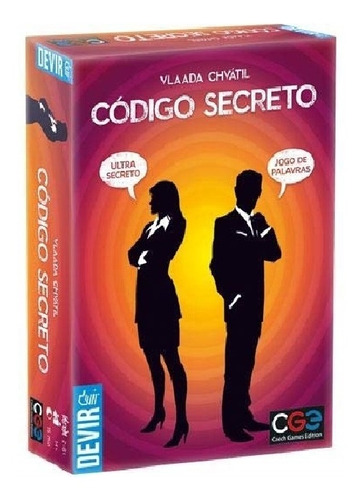 Código Secreto Codinomes - Board Game - Devir