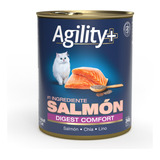 Lata Alimento Agility+ Gato Digest Comfort Wet Cordero 340gr