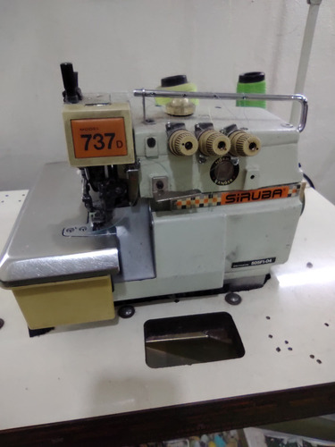 Maquina Overlock Siruba 3 Hilos Industrial 