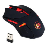 Kit Gamer Redragon M601wl Mouse Inalambrico  + Mousepad 