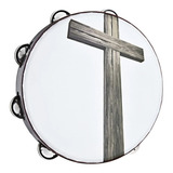 Pandereta Pandero 10'' Cruz Religiosa Meinl Cht1c Oferta!!!