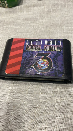 Jogo Ultimate Mortal Kombat 3 - Mega Drive - Jogo Raro