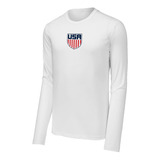 Camiseta De Manga Larga Uv Con Bandera De Estados Unidos, 1.