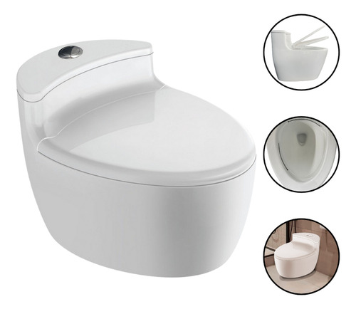 Vaso Sanitário Monobloco Esmaltado Kit Completo Xambre Mx104