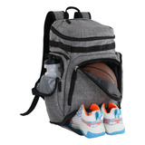 Mochila Deportiva Basketball Edition By Overfit Color Gris