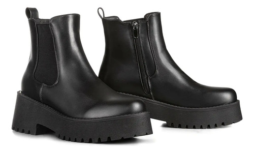 Botines Zapatos Moda Dama Botín Cómodo Chelsea Mujer Weide