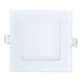 Panel Led Foco Plafón Embutido Techo Cuadrado 12x12 6w 220v