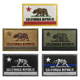 5 Parches Tácticos De California - Parches Militares M...