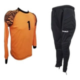 Combo Arquero Niño Buzo+pantalon Reusch -6 Cuo