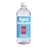 Agua Desmineralizada 1 Litro Química Universal/ferrepernos