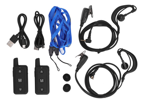 Mini Walkie Talkies De Doble Banda, Vhf, Uhf, Compactos Y Po