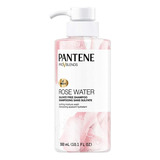 Pantene Pro-v Blends Champú De Agua De Rosa, 10.1 Fl.