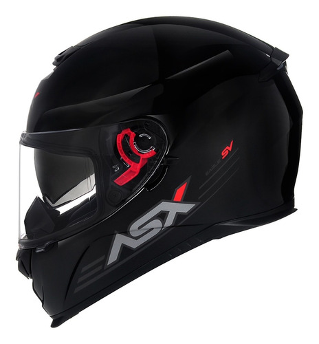 Capacete Asx Eagle Sv Com Óculos Solar Proteção Uv Uva