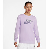 Sudadera Cuello Redondo Mujer Nike Sportswear Club Fleece