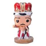 Maceta Artesanal Tipo Funko Pop Freddie Mercury Queen Colecc