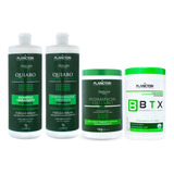 Btx Quiabo Plancton Sem Formol 1kg Kit Hidratação Profunda