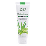 Jabón Facial Limpiador Con Aloe Ushas - mL a $238