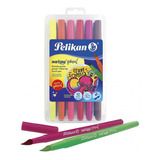 Marcadores Lettering Brush Pelikan X12 Colores