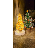Árvore De Natal Com Girassóis Pinheiro G Luminária Girassol