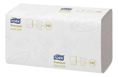 Tork® Toalla Interdoblada Premium Extra Soft  21 Paq/100 Pzs