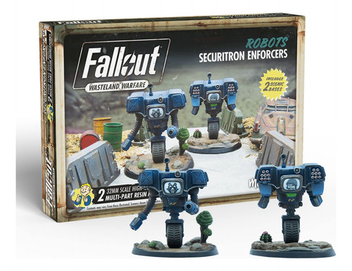 Modiphius Fallout - Wasteland Warfare - Robots Securitron En
