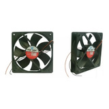 3 X Cooler Fan Preto 120x120x25 120mm Gabinete Ventoinha 12v