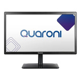 Monitor Quaroni Led Resolución Hd 19.5 Pulgadas 1366 X 768 Px Conectividad Vga Hdmi 60 Hz Tasa De Refresco 5ms Modelo Mq19-02