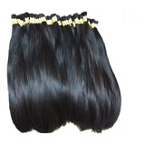 Cabelo Humano Brasileiro Natural  Aplique 7075cm - 50 Gr