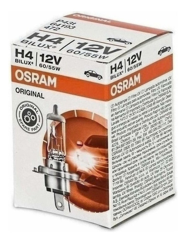 Bombillos Osram H4 12v 60/55w Original Germany