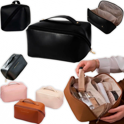 Organizador Maquiagem Nécessaire Prático Look Roupas Viagem