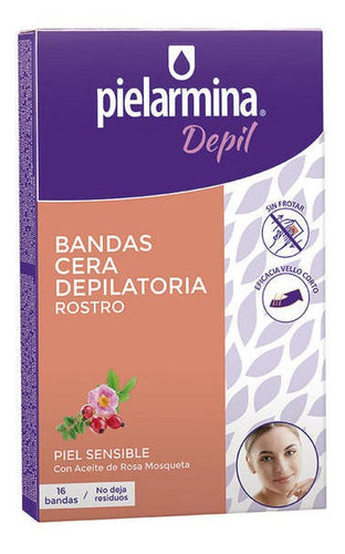 Bandas Depilatorias Faciales Pielarmina 