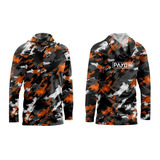 Remera Payo Secado Rapido Evolution Line Protec Uv Orange