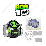 Omnitrix Ven 10 Papercraft Tamaño Real Para Pintar