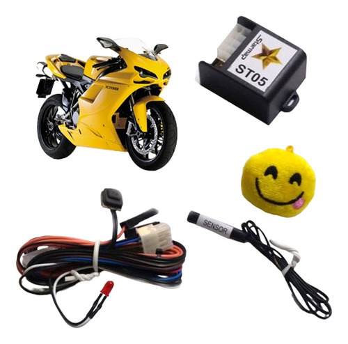 Kit 2 Peças - Bloqueador Resgate Para Moto - St05 Starmap