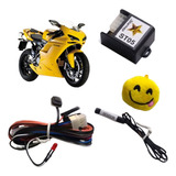 Kit 2 Peças - Bloqueador Resgate Para Moto - St05 Starmap