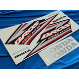 Kit Calcos  Honda Nxr 125 Ks Bros Roja Excelente  Envios!!!