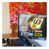 Placa Base Gigabyte Ga-a320m-s2h Ddr44 Am4 Hdmi Vga Dvi Usb3