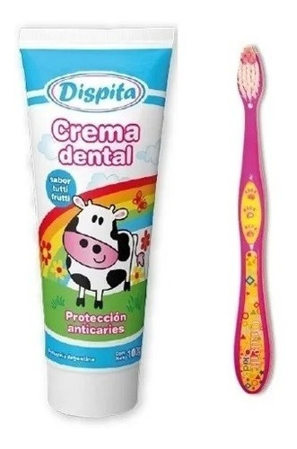 Cepillo De Dientes Infantil Dispita Kit Dental