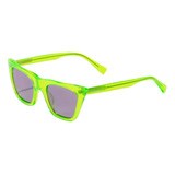 Lentes De Sol Hawkers Hypnose Acid  - Gafas De Sol Para Hombre Y Mujer - Color Verde