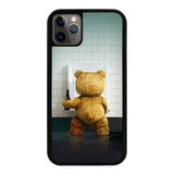 Funda Uso Rudo Tpu Para iPhone Oso Ted Baño Cerveza Moda